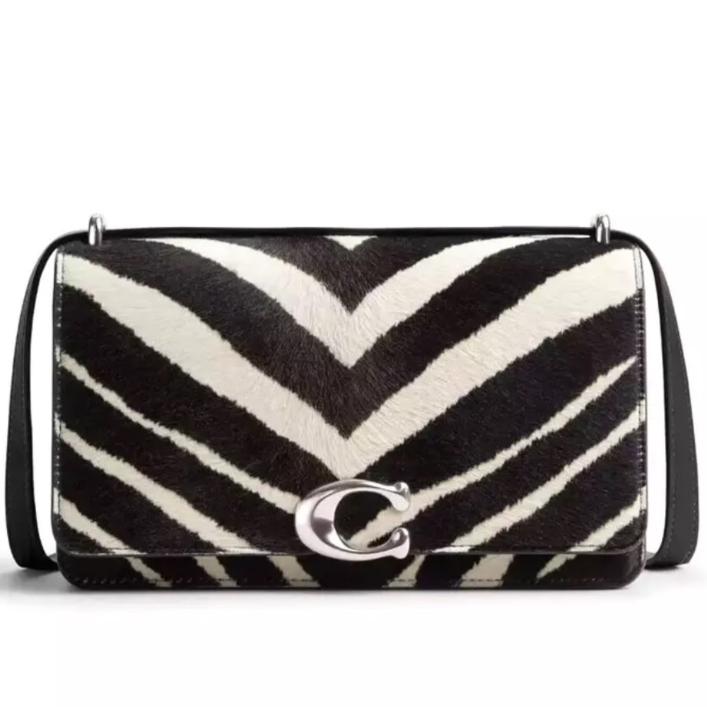Coach Rogue Rare Zebra Bandit Bag